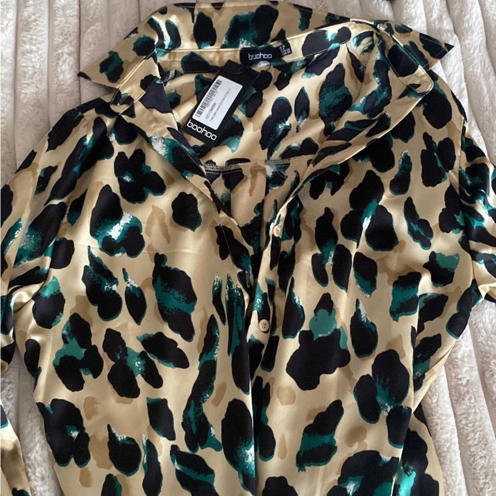 Cheetah blouse